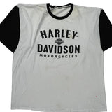 Harley Davidson T-Shirt - Large Black Cotton