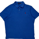 Polo By Ralph Lauren Polo Shirt - 2XL Blue Cotton