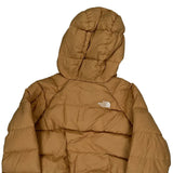600 Fill The North Face Puffer - XL Brown Polyester