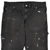 Dickies Carpenter Trousers - 35W 30L Black Cotton