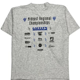 Triathlon Championships All Sport Single Stitch T-Shirt - Large Grey Cotton