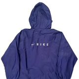 Nike Windbreaker - Large Purple Polyester