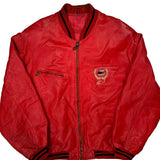Unbranded Leather Jacket - 2XL Red Leather