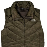 650 Fill The North Face Vest - XS Green Polyester