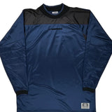 Umbro Long Sleeve Football Shirt - XL Blue Polyester