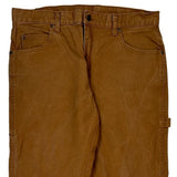 Carhartt Carpenter Pants - 33W 32L Brown Cotton