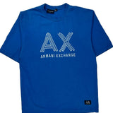 Armani Exchange T-Shirt - 2XL Blue Cotton