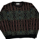 Jantzen Argyle Sweater - XL Multicoloured Wool Blend