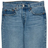 501 Levis Jeans - 30W 27L Blue Cotton
