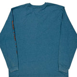 Carhartt Long Sleeve T-Shirt - Large Blue Cotton