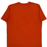 Carhartt T-Shirt - Large Orange Cotton