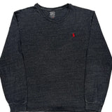 Polo By Ralph Lauren Long Sleeve T-Shirt - Large Gray Cotton
