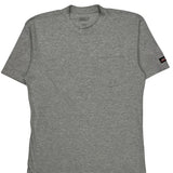 Dickies T-Shirt - Large Gray Cotton Blend