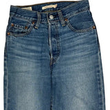 Levis Jeans - 24W UK 6 Blue Cotton