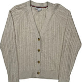 Tommy Hilfiger Cardigan - Medium Beige Cotton