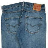 501 Levis Jeans - 33W 32L Blue Denim