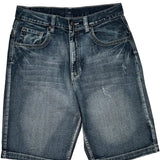 Unbranded Denim Shorts - 33W 11L Dark Wash Denim