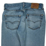 501 Levis Jeans - 31W 30L Light Wash Denim