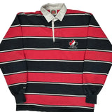 Canada Barbarian Striped Rugby Shirt - XL Red Cotton