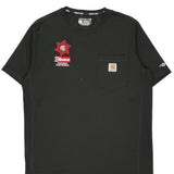Advanced Electronics Carhartt T-Shirt - Medium Black Cotton