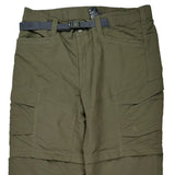 The North Face Cargo Trousers - Large Green Nylon