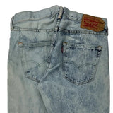 501 Levis Jeans - 32W 31L Acid Wash Cotton