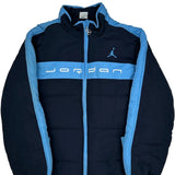 Jordan Spellout Puffer - Large Blue Polyester