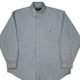 Ralph Lauren Shirt - XL Blue Cotton