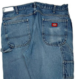 Dickies Carpenter Jeans - 36W 30L Blue Cotton