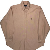 Ralph Lauren Shirt - XL Pink Cotton
