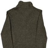Polo By Ralph Lauren Zip Up - Large Gray Cotton Blend