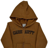 Age 4 Carhartt Hoodie - XS Brown Cotton