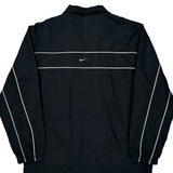 Nike Windbreaker - Large Black Polyester