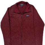 Patagonia Fleece - XL Burgundy Polyester