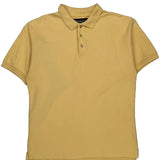 Timberland Polo Shirt - Large Yellow Cotton