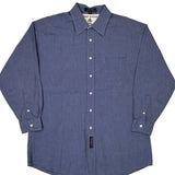 Tommy Hilfiger Shirt - Large Blue Cotton