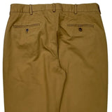 Unbranded Chinos - 36W 32L Brown Cotton Blend