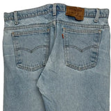 Made In USA Levis Jeans - 35W 30L Light Wash Cotton