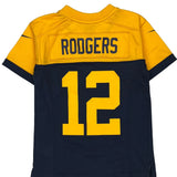 Age 8 Green Bay Packers Nike Nfl Football Jersey - Small Navy Polyester