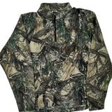 Mossy Oak Camo 1/4 Zip - XL Camo Polyester