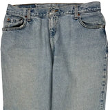 Levis 550 Jeans - 33W US 12 Light Wash Cotton
