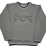 Martin Luther College Diport USA College Sweatshirt - Medium Grey Cotton Blend