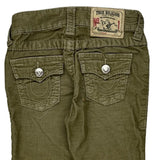 Age 4 True Religion Pants - 2XS Green Cotton Blend