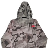 The North Face Camo Windbreaker - Medium Gray Polyester