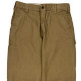 Carhartt Double Knee Carpenter Pants - 33W 30L Khaki Cotton