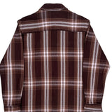 Carhartt Checked Flannel Shirt - XL Brown Cotton