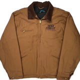 Tri-Mountain Jacket - Large Brown Cotton