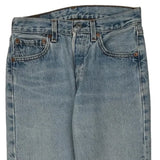 501 Levis Jeans - 28W US 4 Light Wash Denim
