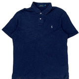 Polo By Ralph Lauren Polo Shirt - Medium Blue Cotton