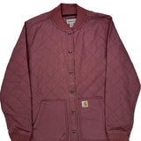 Carhartt Jacket - Medium Burgundy Cotton